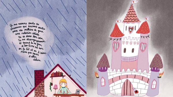 Extrait de Minuscule folle sauvage