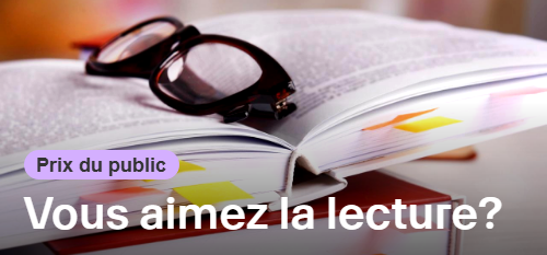 Visuel prétexte pour le Prix du public