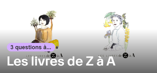 Visuel des livres de Z à A